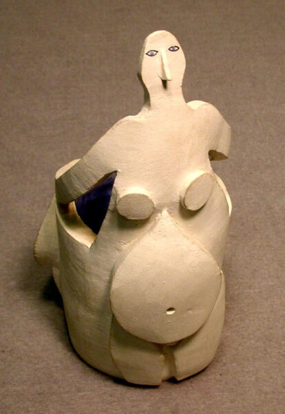 ceramic piece, Woman No. 1, by Harold Keller