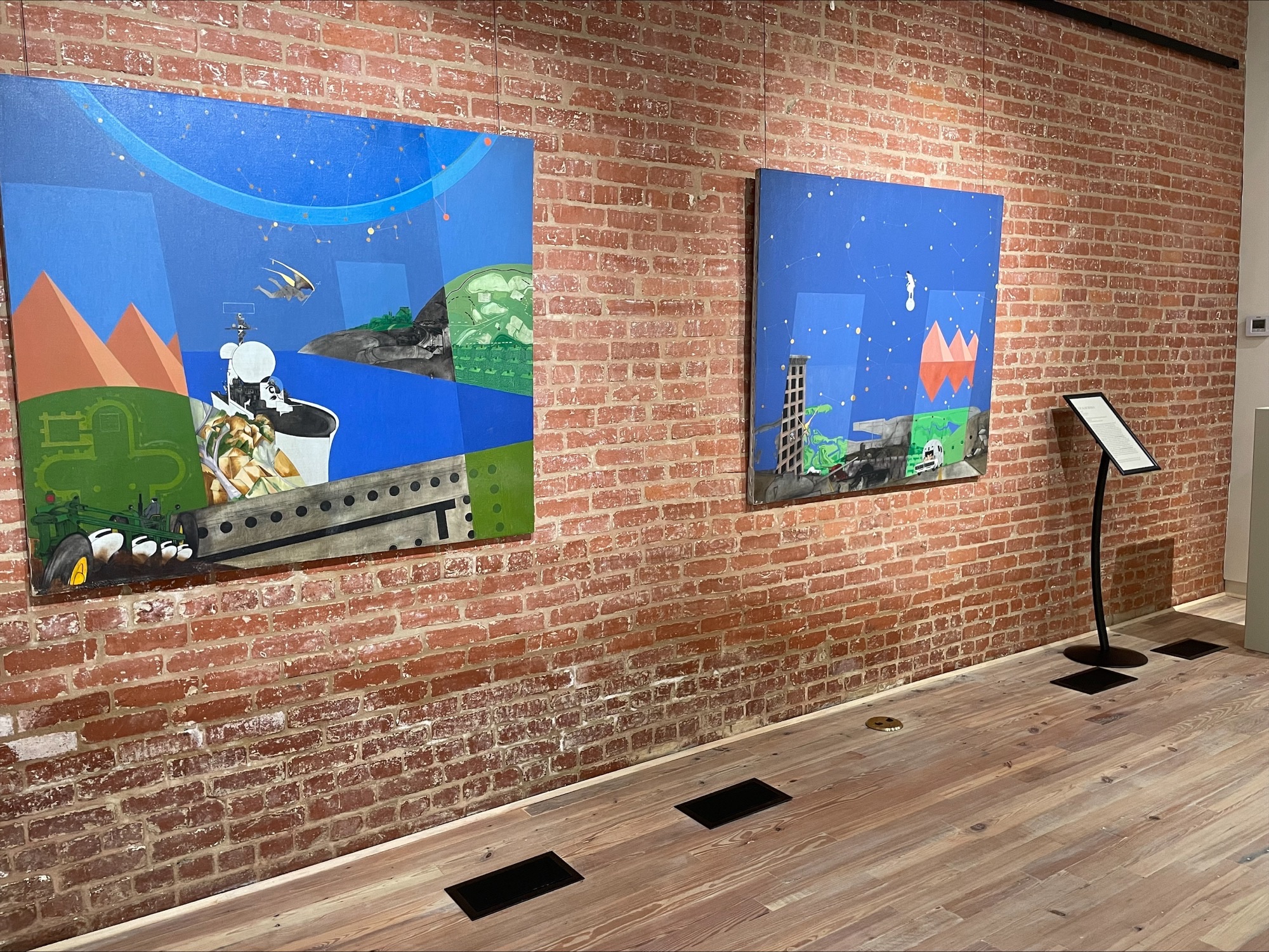 Installation view, #4 of Portals, Harold Keller at Alexander Gallery 2026