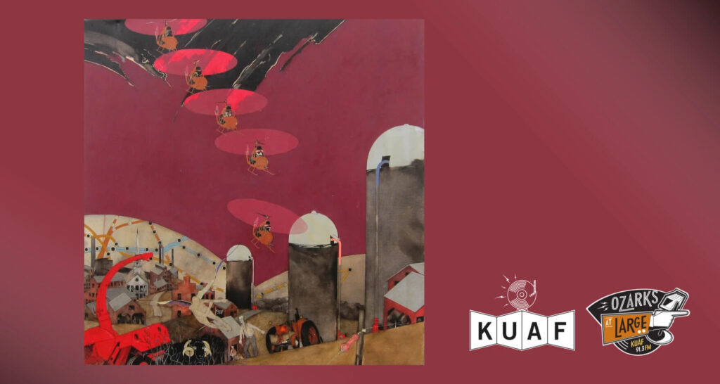 Interview on NPR about the Harold Keller exhbition Portasl at the Walton Center