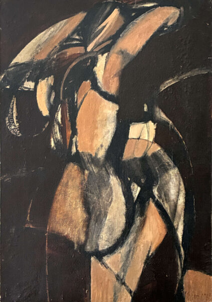 painting Woman by Harold Keller